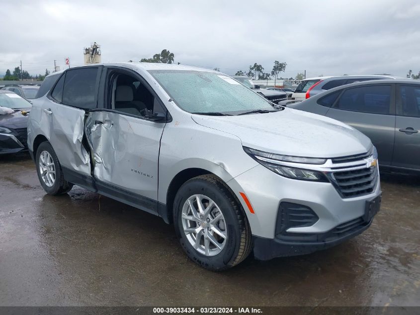 VIN 3GNAXSEV3NS150076 2022 Chevrolet Equinox, Awd Ls no.1