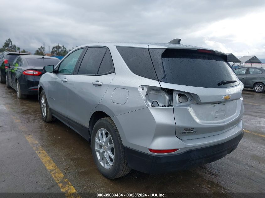 VIN 3GNAXSEV3NS150076 2022 Chevrolet Equinox, Awd Ls no.3