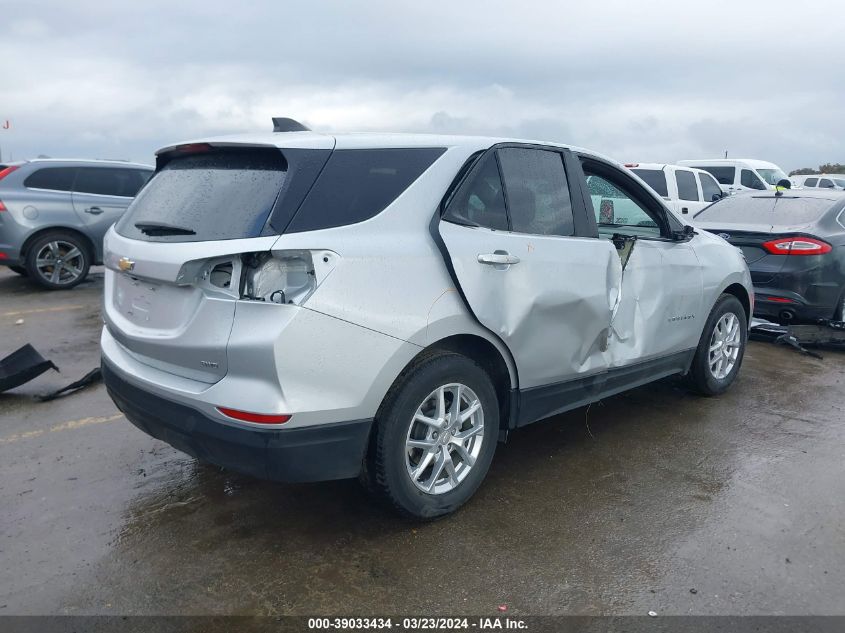 VIN 3GNAXSEV3NS150076 2022 Chevrolet Equinox, Awd Ls no.4