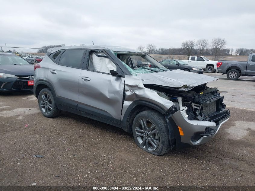 2021 Kia Seltos Lx VIN: KNDEPCAA3M7194871 Lot: 39033494