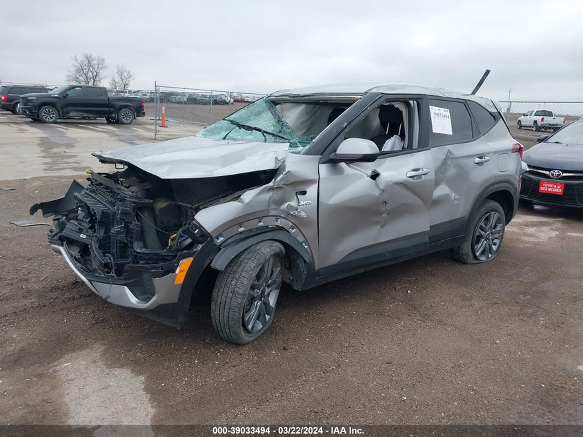 2021 Kia Seltos Lx VIN: KNDEPCAA3M7194871 Lot: 39033494
