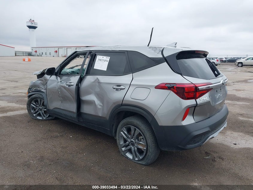 2021 Kia Seltos Lx VIN: KNDEPCAA3M7194871 Lot: 39033494