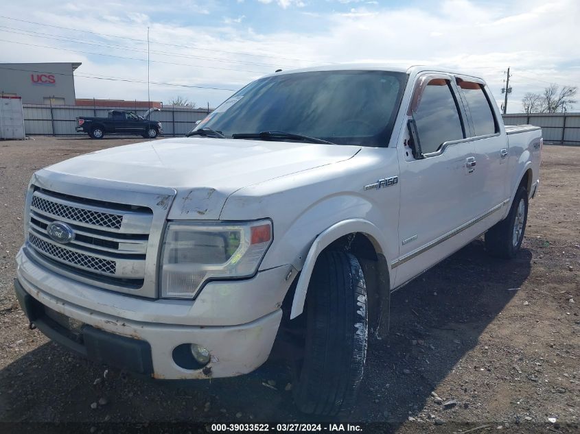 2013 Ford F-150 Platinum VIN: 1FTFW1ET2DFD57040 Lot: 39033522