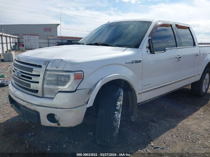 2013 Ford F-150 Platinum VIN: 1FTFW1ET2DFD57040 Lot: 39033522