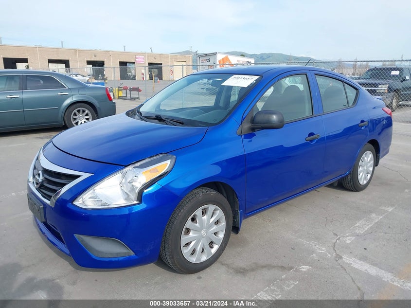 2015 NISSAN VERSA 1.6 S+ - 3N1CN7AP0FL952336