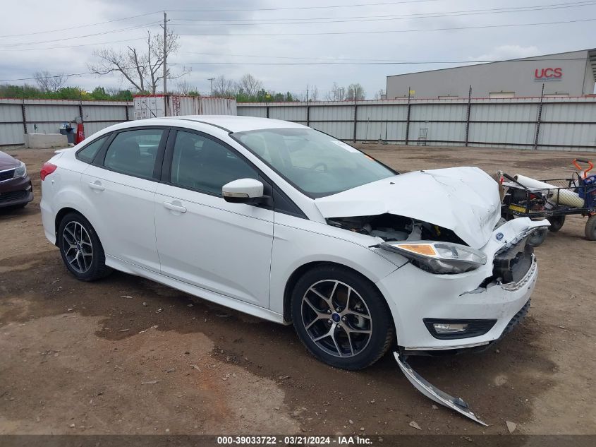 2015 Ford Focus Se VIN: 1FADP3F24FL355113 Lot: 39033722