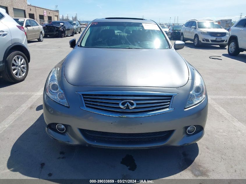 2013 Infiniti G37 Journey VIN: JN1CV6AP7DM712004 Lot: 39033859