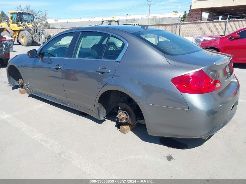 2013 Infiniti G37 Journey VIN: JN1CV6AP7DM712004 Lot: 39033859