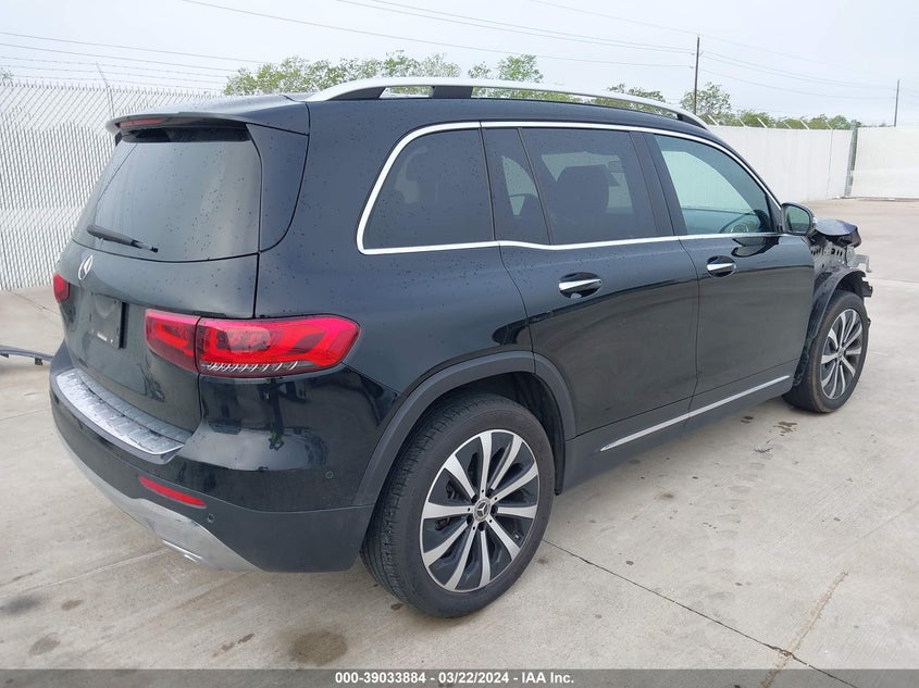 2020 Mercedes-Benz Glb 250 VIN: WDC4M4GB0LW006154 Lot: 39033884