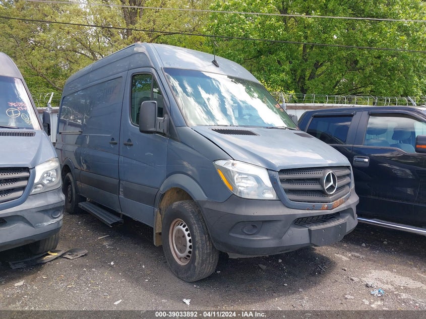 2018 Mercedes-Benz Sprinter 2500 Standard Roof V6 VIN: WD3PE7CD2JP642634 Lot: 39033892