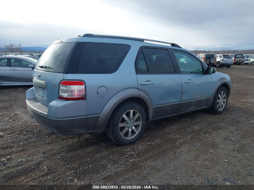 2008 Ford Taurus X Sel VIN: 1FMDK05W78GA36176 Lot: 39033933