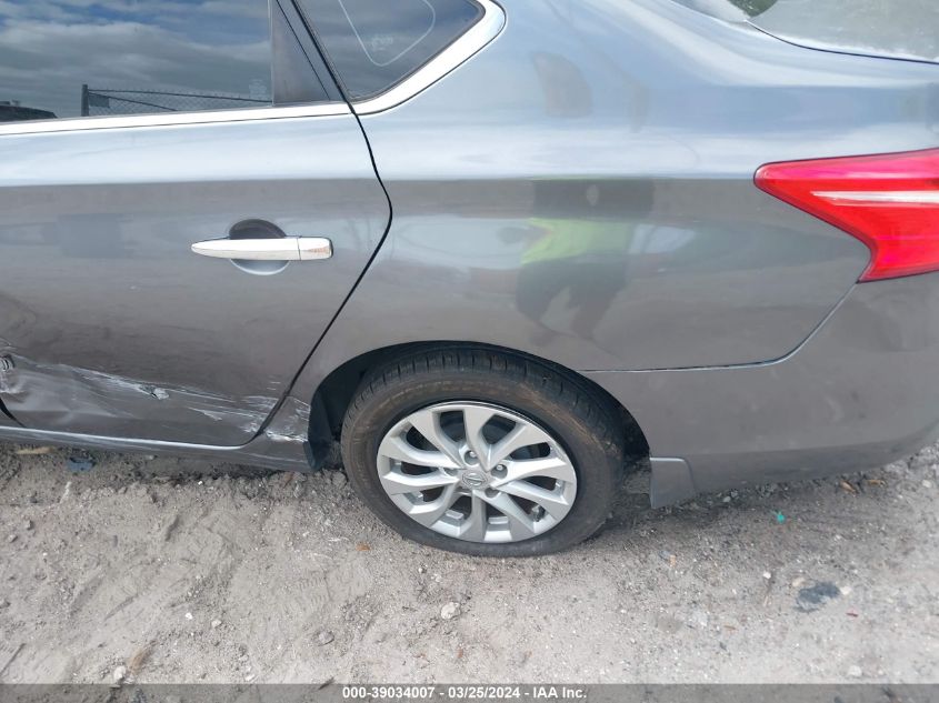 2018 Nissan Sentra S/Sv/Sr/Sl VIN: 3N1AB7AP4JY221291 Lot: 39034007