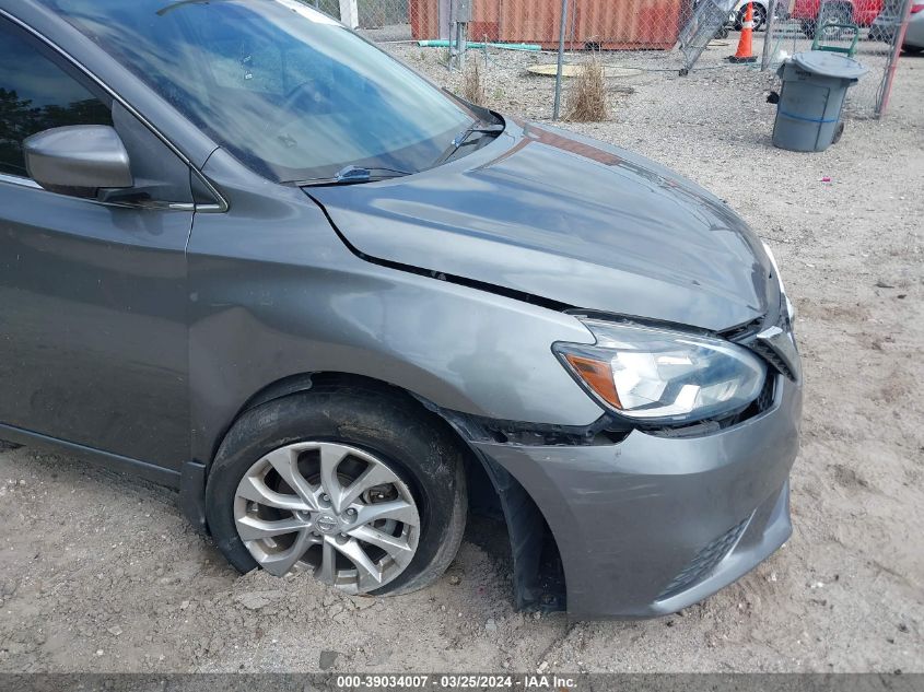 2018 Nissan Sentra S/Sv/Sr/Sl VIN: 3N1AB7AP4JY221291 Lot: 39034007