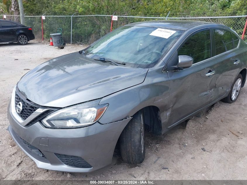 2018 Nissan Sentra S/Sv/Sr/Sl VIN: 3N1AB7AP4JY221291 Lot: 39034007