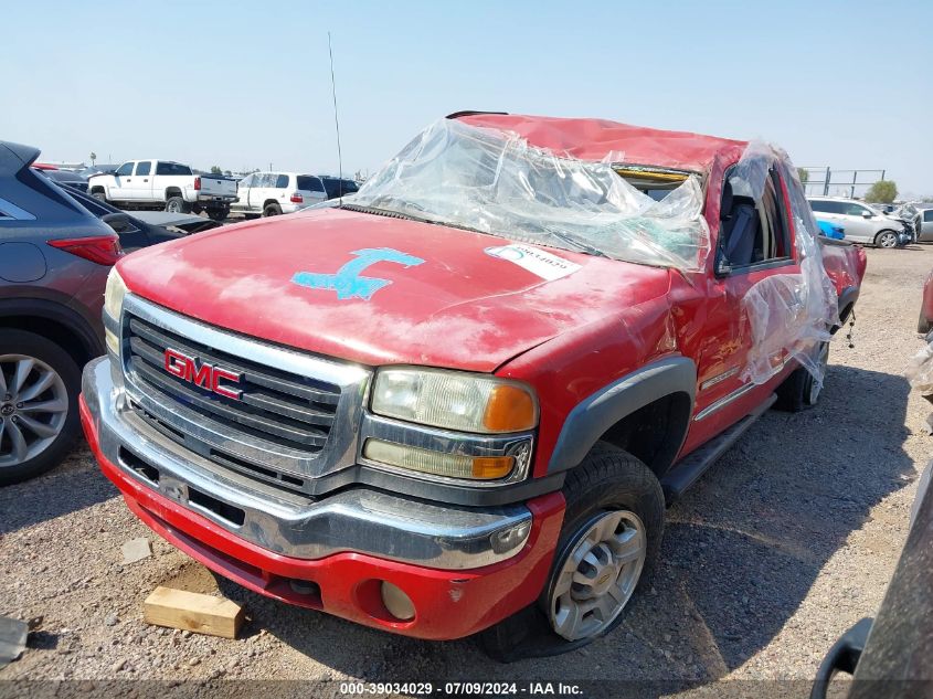 2005 GMC Sierra 2500Hd Sle VIN: 1GTHK29UX5E200408 Lot: 39034029