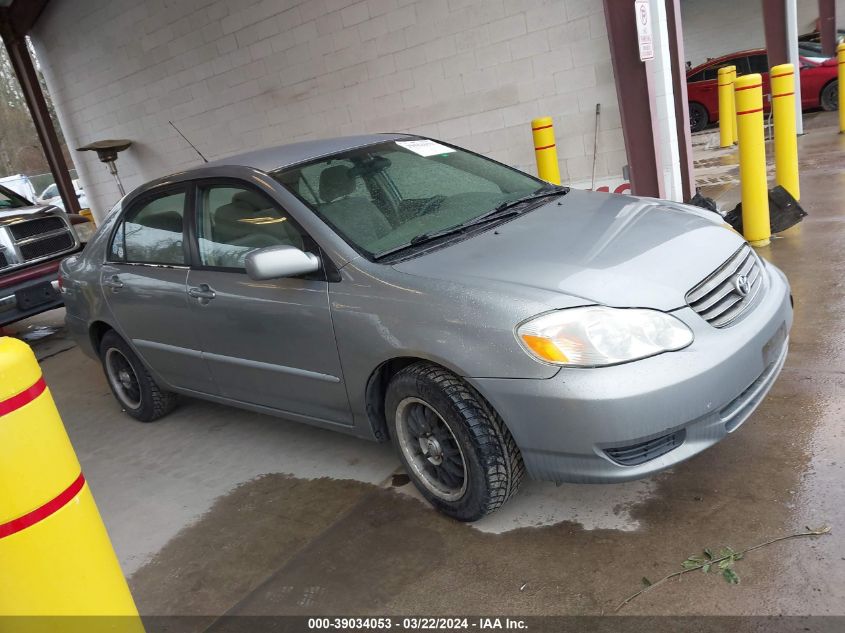 2003 Toyota Corolla Le VIN: 1NXBR32E53Z141597 Lot: 39034053