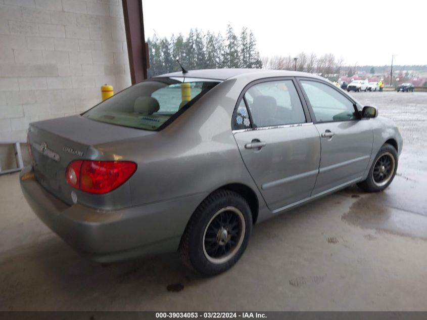 2003 Toyota Corolla Le VIN: 1NXBR32E53Z141597 Lot: 39034053