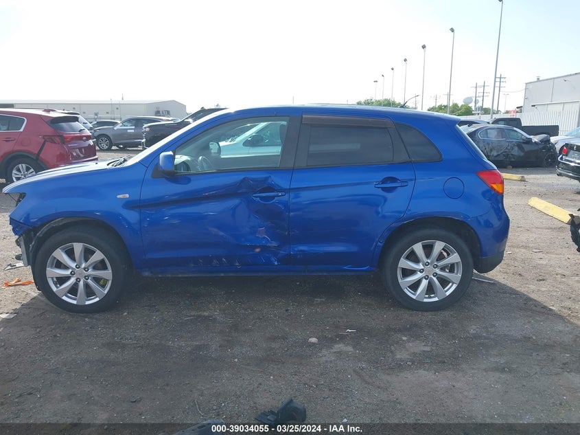2015 MITSUBISHI OUTLANDER SPORT ES - 4A4AP3AU1FE004551