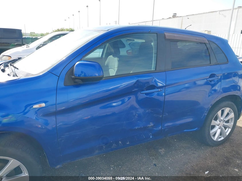2015 MITSUBISHI OUTLANDER SPORT ES - 4A4AP3AU1FE004551