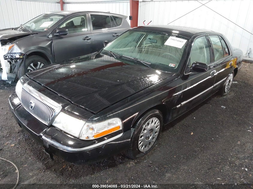 2004 Mercury Grand Marquis Gs VIN: 2MEFM74W14X605432 Lot: 39034085