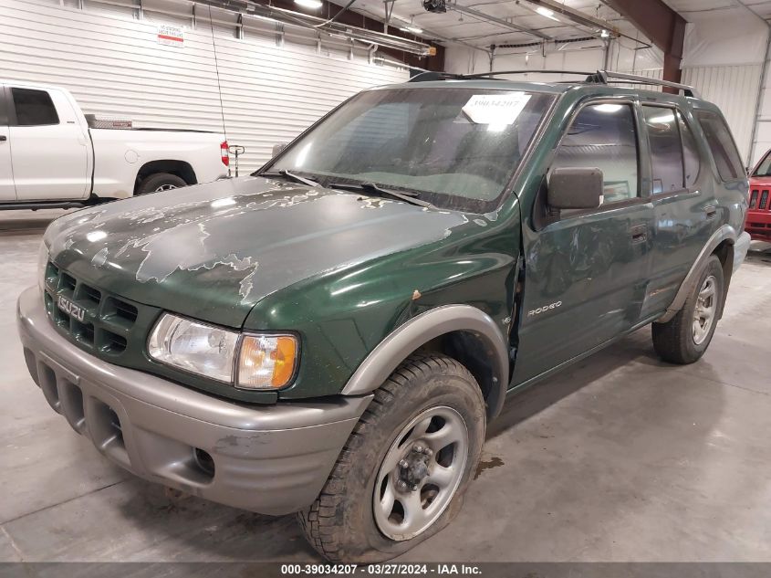 4S2CK58W714321416 2001 Isuzu Rodeo