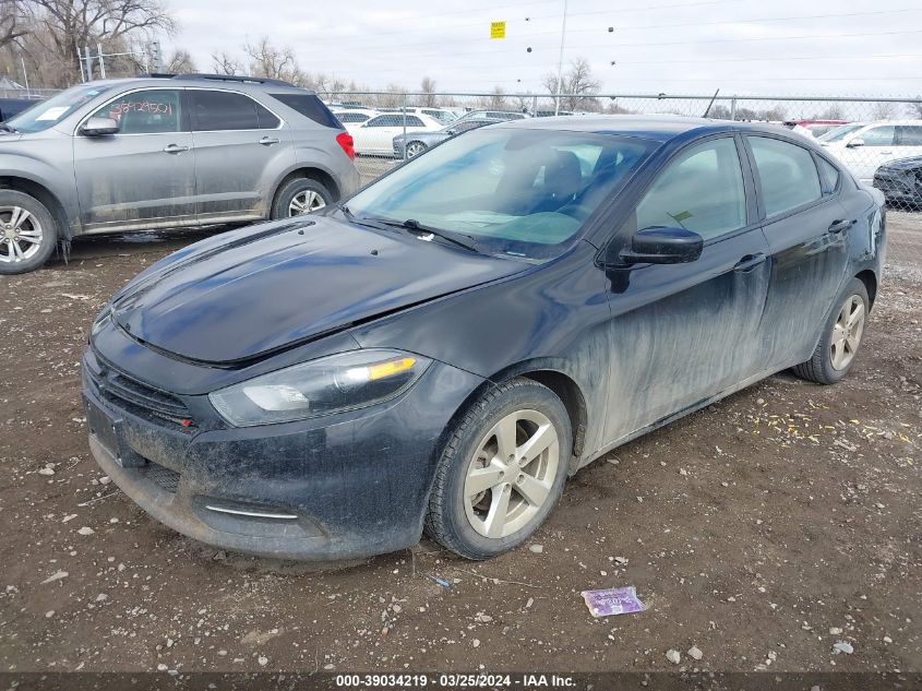 2015 Dodge Dart Sxt VIN: 1C3CDFBB5FD414934 Lot: 39034219