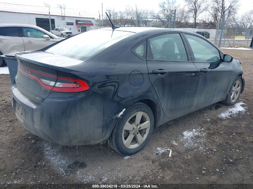 2015 Dodge Dart Sxt VIN: 1C3CDFBB5FD414934 Lot: 39034219