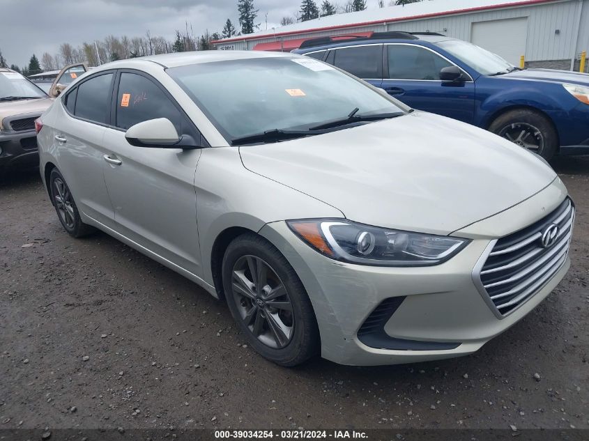 2018 HYUNDAI ELANTRA SEL - 5NPD84LF3JH238799