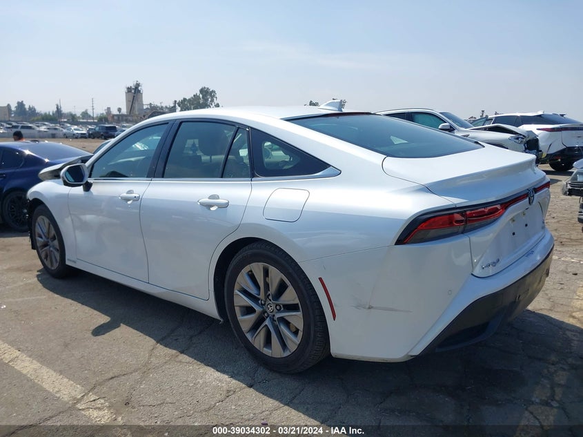2023 Toyota Mirai Xle VIN: JTDAAAAA0PA009784 Lot: 39034302