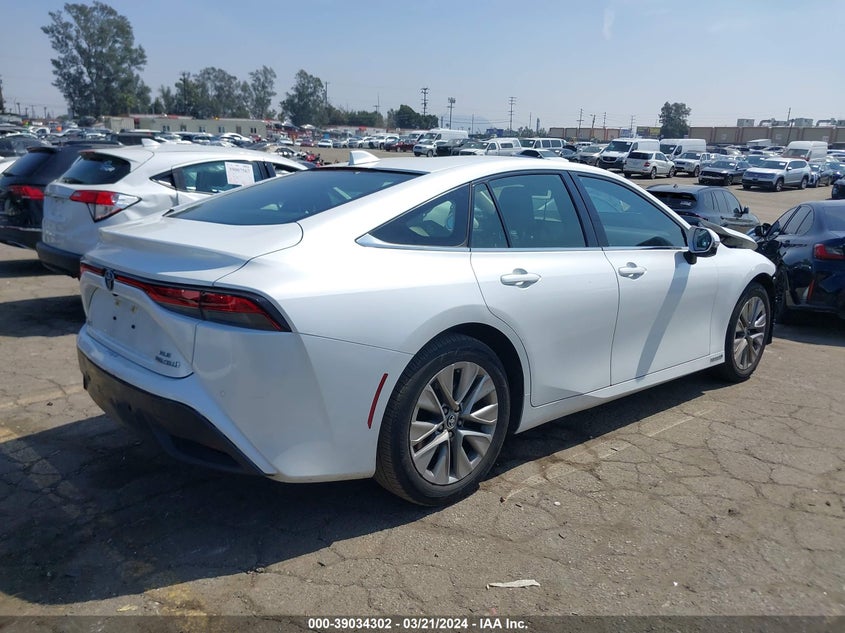 2023 Toyota Mirai Xle VIN: JTDAAAAA0PA009784 Lot: 39034302