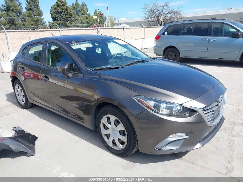 2015 MAZDA MAZDA3 SPORT - 3MZBM1K75FM185470