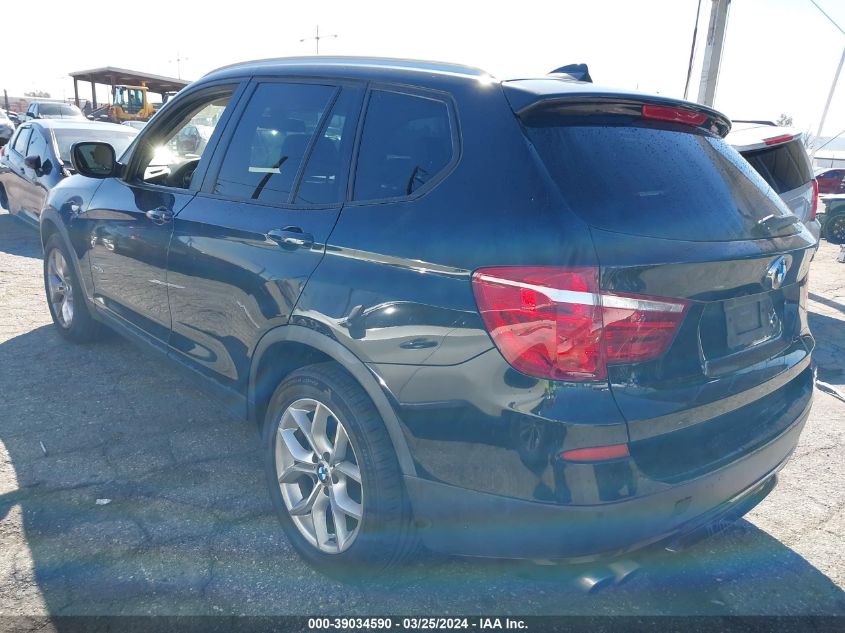 2014 BMW X3 xDrive35I VIN: 5UXWX7C53E0E79982 Lot: 39034590