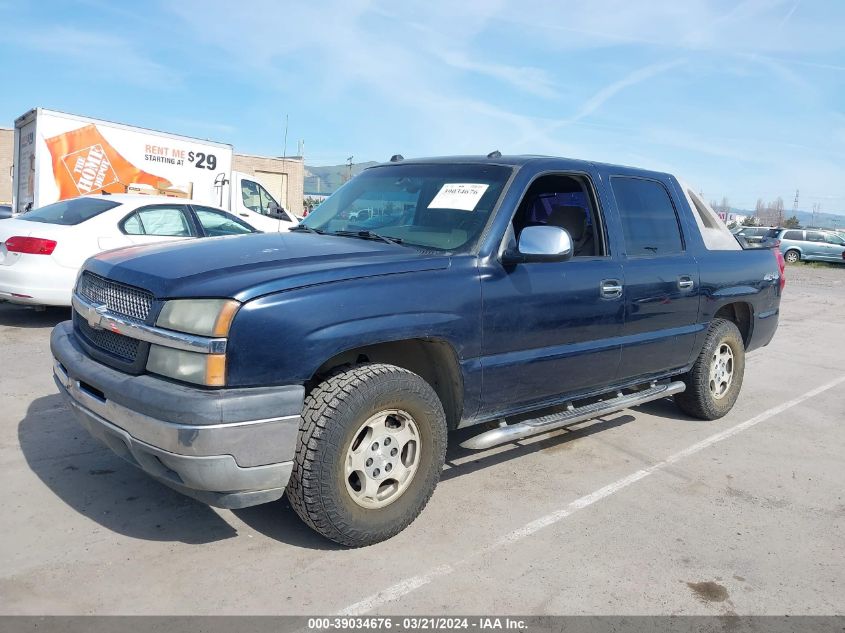 2005 Chevrolet Avalanche 1500 Ls VIN: 3GNEK12Z75G222028 Lot: 39034676