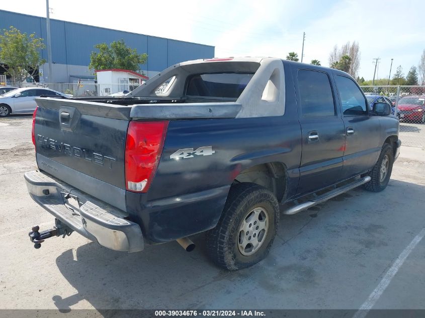 2005 Chevrolet Avalanche 1500 Ls VIN: 3GNEK12Z75G222028 Lot: 39034676