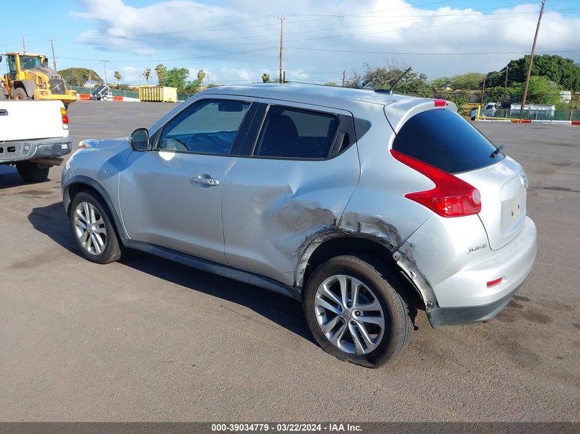 2014 Nissan Juke Sv VIN: JN8AF5MR5ET450018 Lot: 39034779