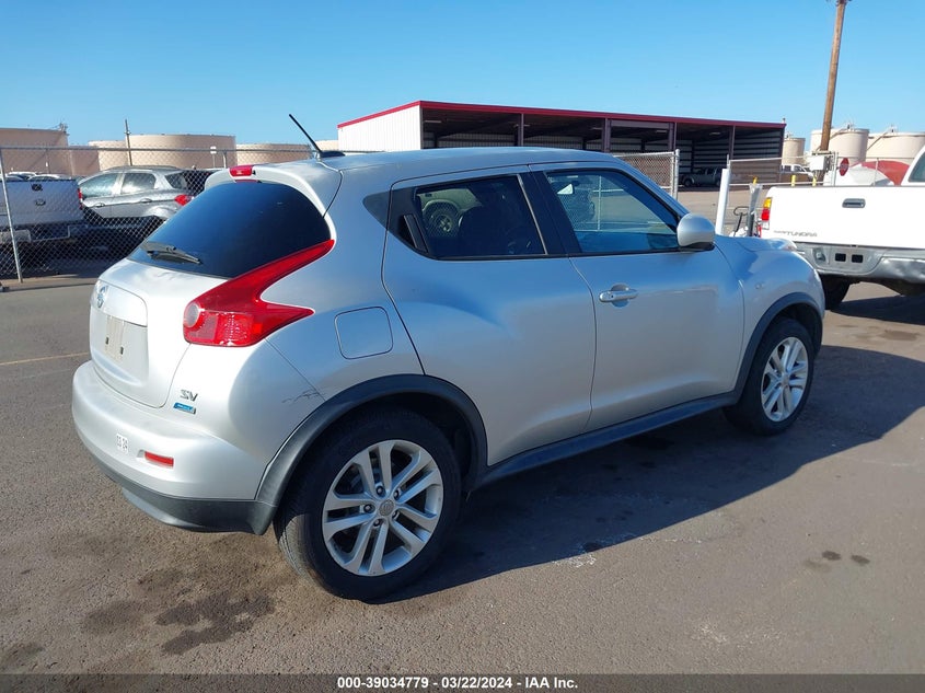 2014 Nissan Juke Sv VIN: JN8AF5MR5ET450018 Lot: 39034779