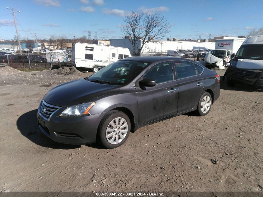 3N1AB7AP5EL621055 | 2014 NISSAN SENTRA