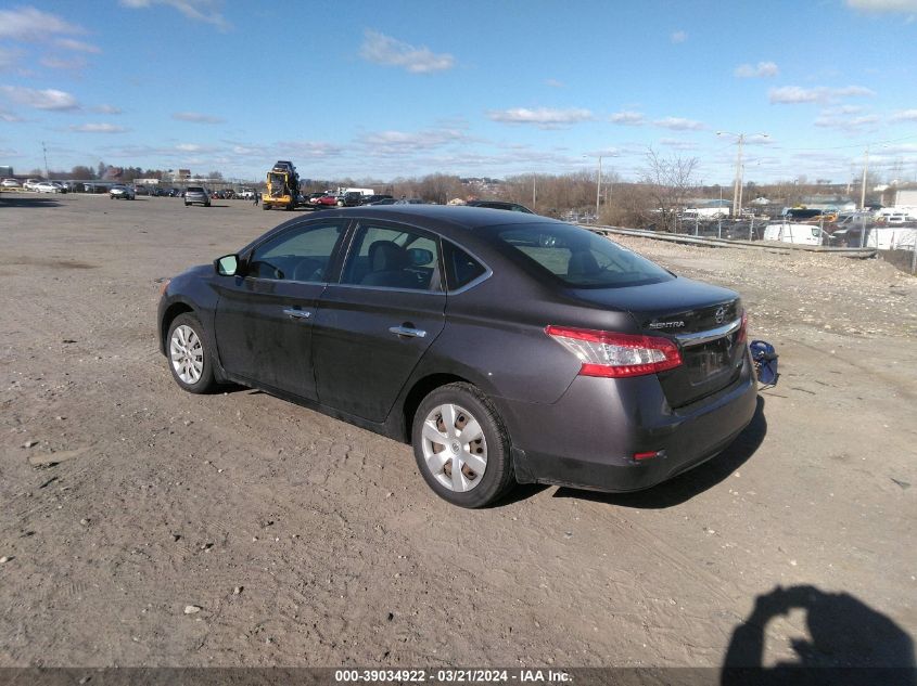 3N1AB7AP5EL621055 | 2014 NISSAN SENTRA