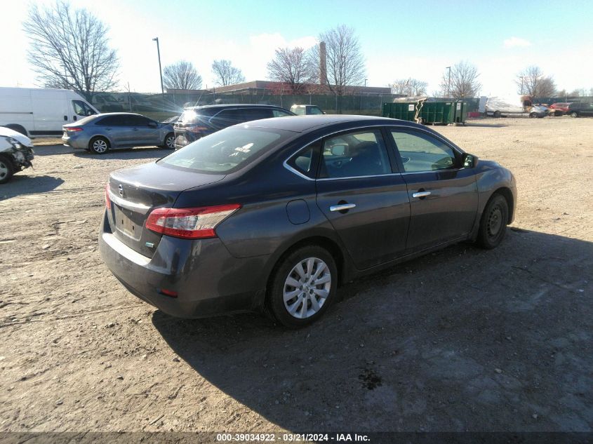 3N1AB7AP5EL621055 | 2014 NISSAN SENTRA