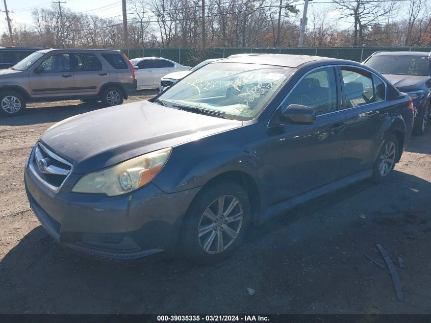 2011 Subaru Legacy 2.5I Premium VIN: 4S3BMBG63B3230586 Lot: 39035335