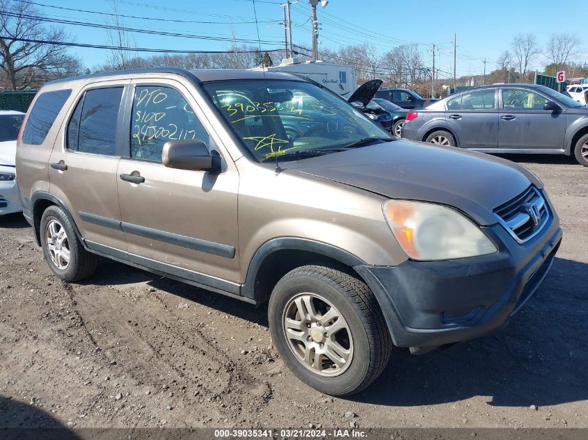 2003 Honda Cr-V Ex VIN: SHSRD78873U108712 Lot: 39035341