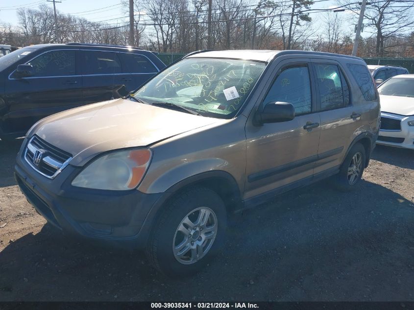 2003 Honda Cr-V Ex VIN: SHSRD78873U108712 Lot: 39035341