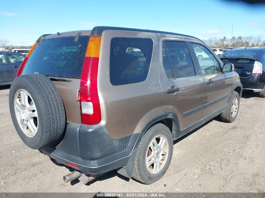 2003 Honda Cr-V Ex VIN: SHSRD78873U108712 Lot: 39035341