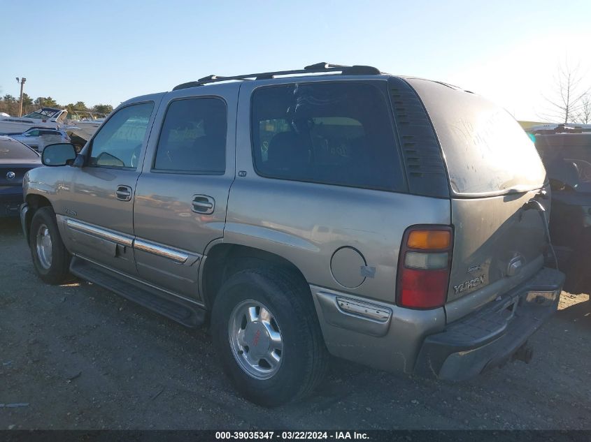 2002 GMC Yukon Slt VIN: 1GKEC13Z12R191637 Lot: 39035347