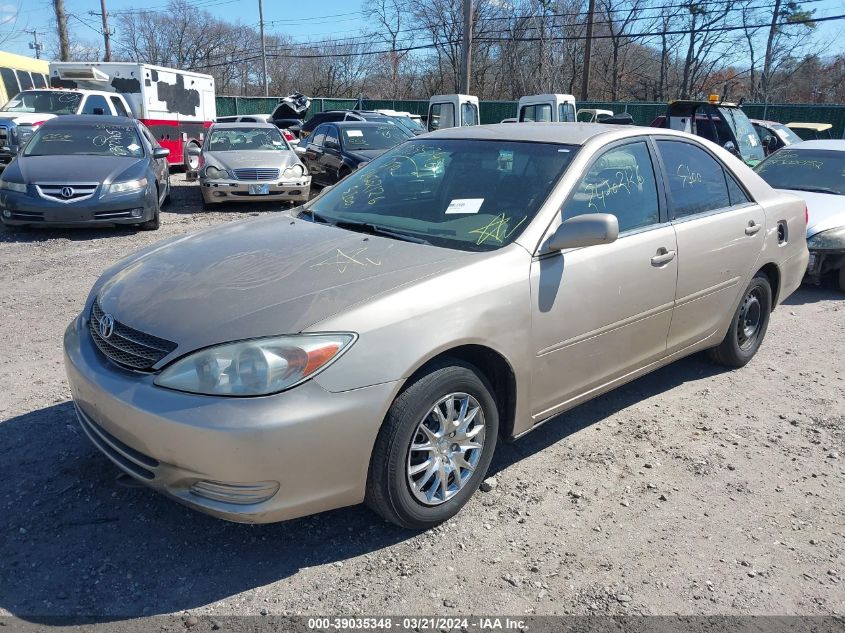 2003 Toyota Camry Le VIN: 4T1BE32K03U138477 Lot: 39035348