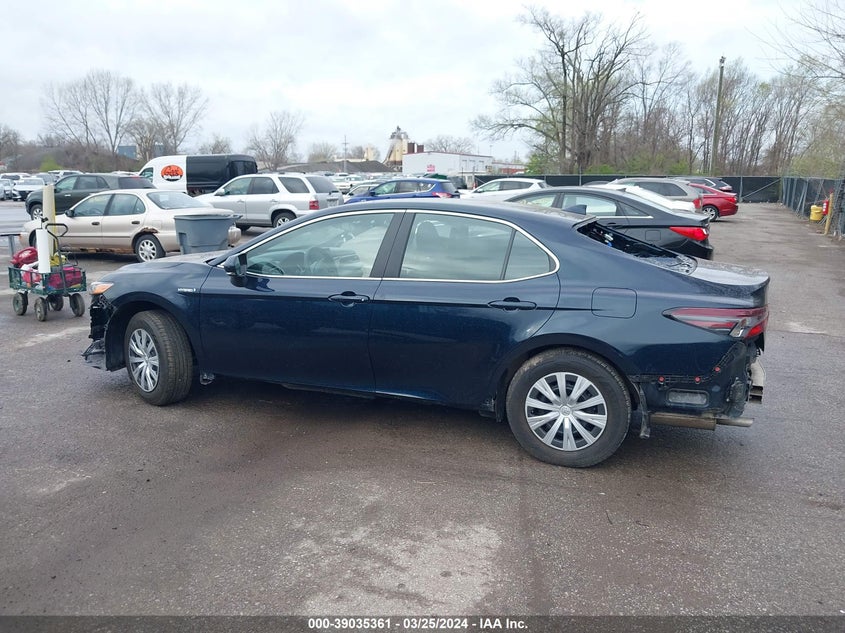 2021 TOYOTA CAMRY LE HYBRID - 4T1C31AK5MU551318