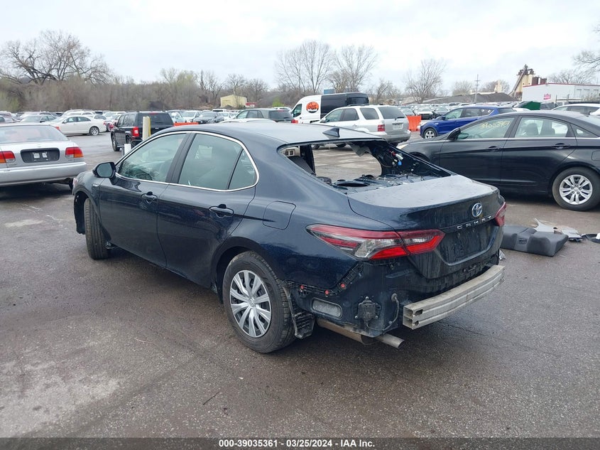 2021 TOYOTA CAMRY LE HYBRID - 4T1C31AK5MU551318