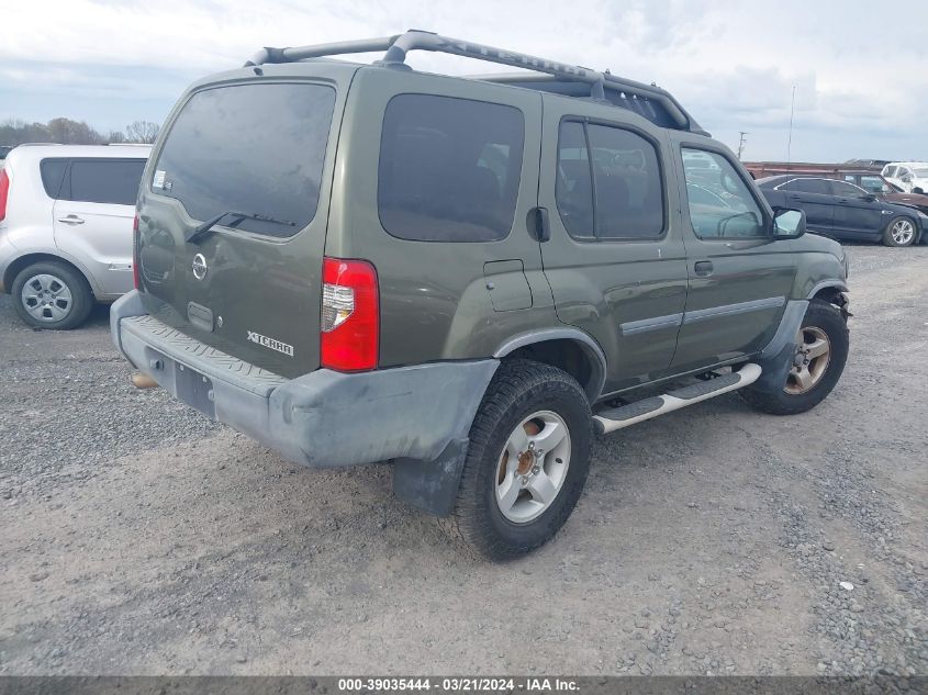 2004 Nissan Xterra Xe VIN: 5N1ED28T24C672405 Lot: 39035444