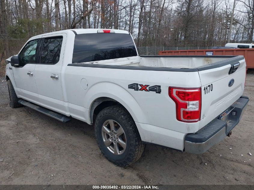 2019 Ford F150 Supercrew VIN: 1FTFW1E51KFD29647 Lot: 39035492