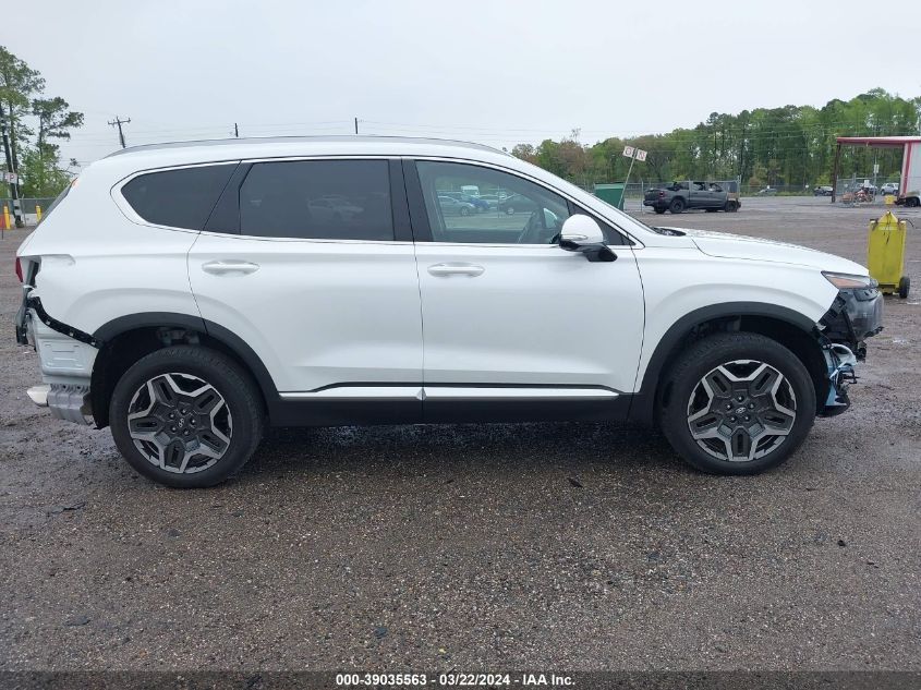 2022 Hyundai Santa Fe Limited VIN: 5NMS4DAL6NH469727 Lot: 39035563